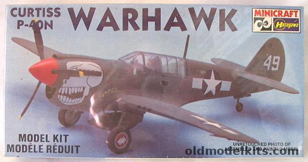 Hasegawa 1/72 P-40N Warhawk - USAAF 80th Fighter Group 'Burma Banshees', 1115 plastic model kit